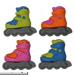 Lucore Rollerblades Inline Skate Shoe Erasers 16 pcs Colorful Kids Skating Boot Puzzle Erasers  B077GLGVVP